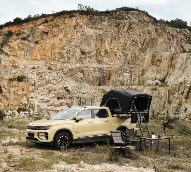 Galahan Lite Cruiser 140cm Aluminium Roof Top Tent – Waterproof, Windproof, Sturdy Camping Shelter - Image 11