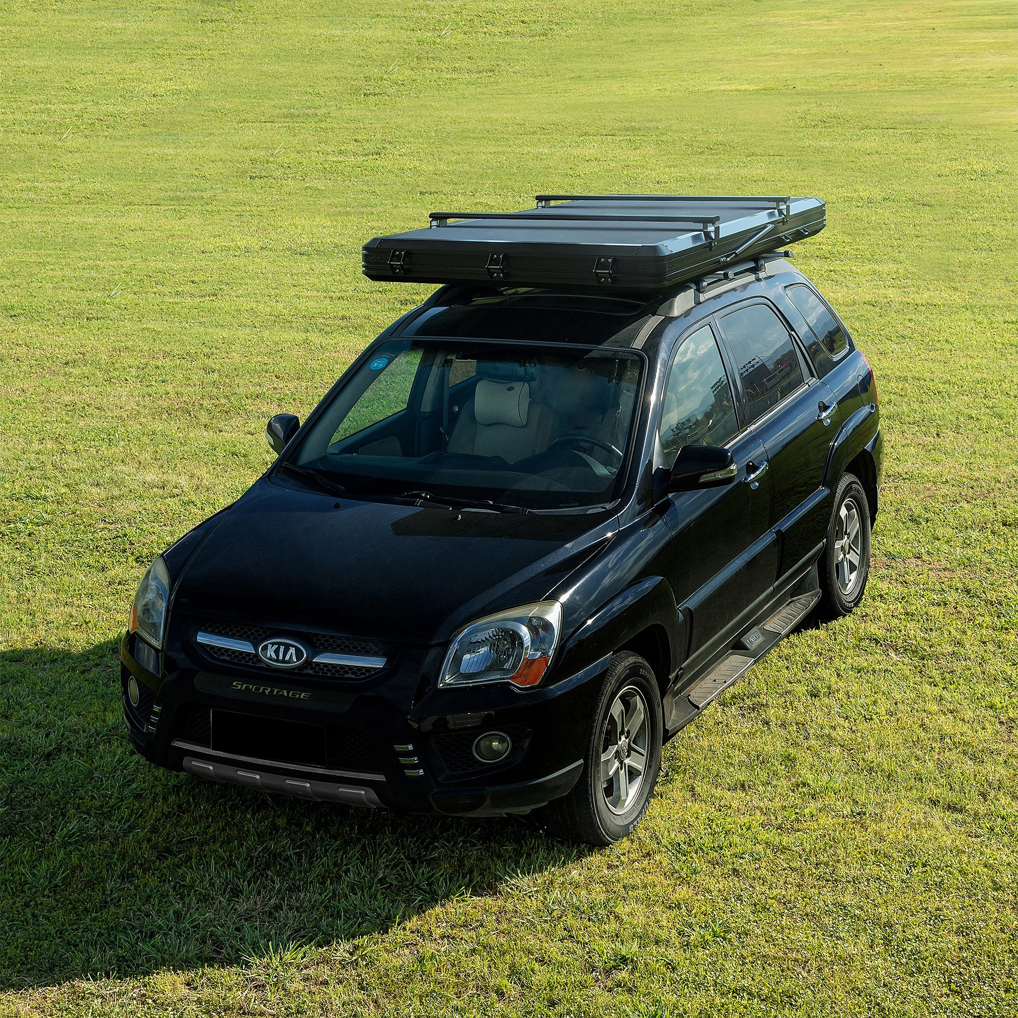 Galahan Triangle Aluminium Hard Shell Grey Rooftop Tent – Durable Camping Roof Tent - Image 19