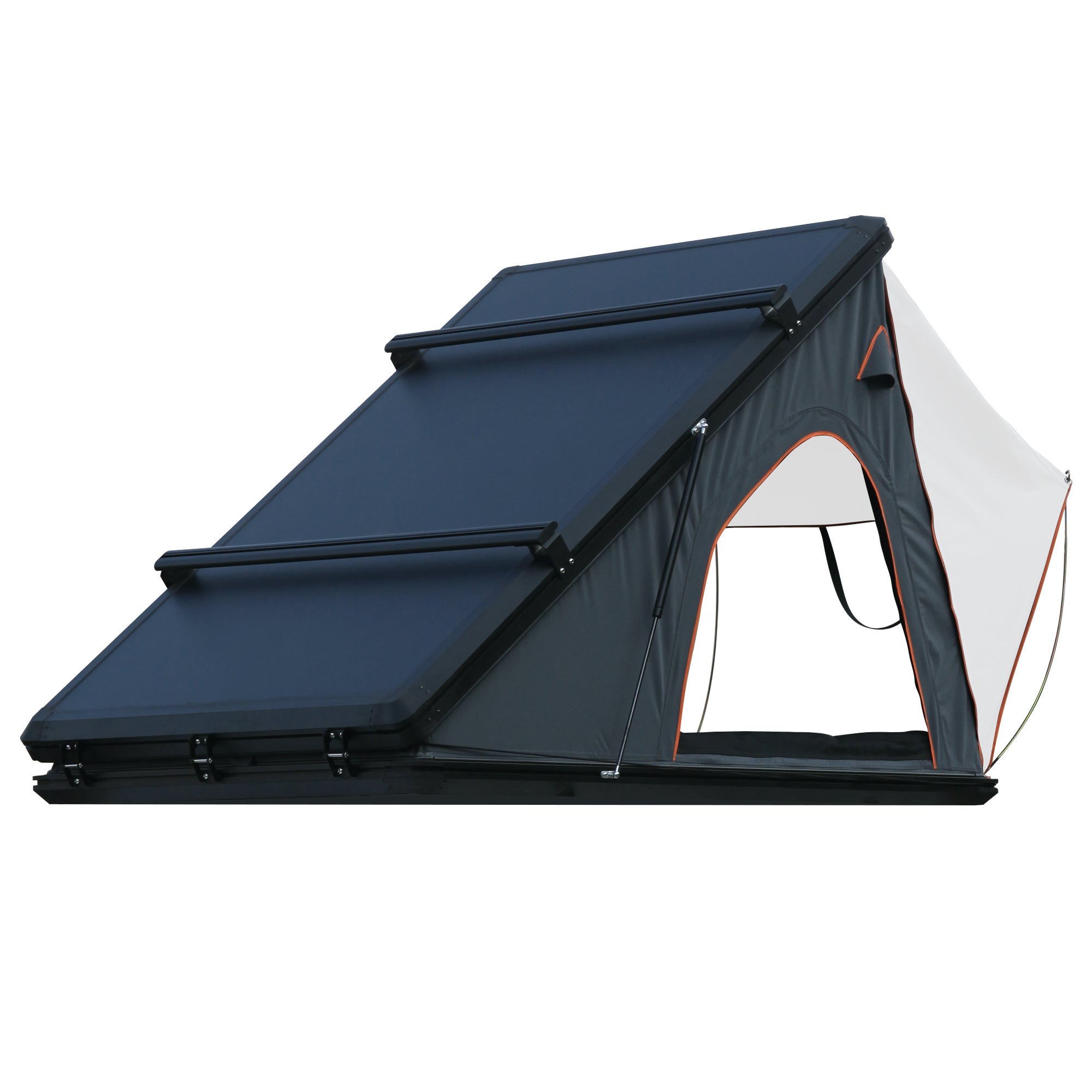 Galahan Triangle Aluminium Hard Shell Grey Rooftop Tent – Durable Camping Roof Tent - Image 20
